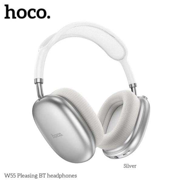 Hoco W55 - Casque Bluetooth 5.4 avec 90h d'Autonomie Non-Stop – Image 21