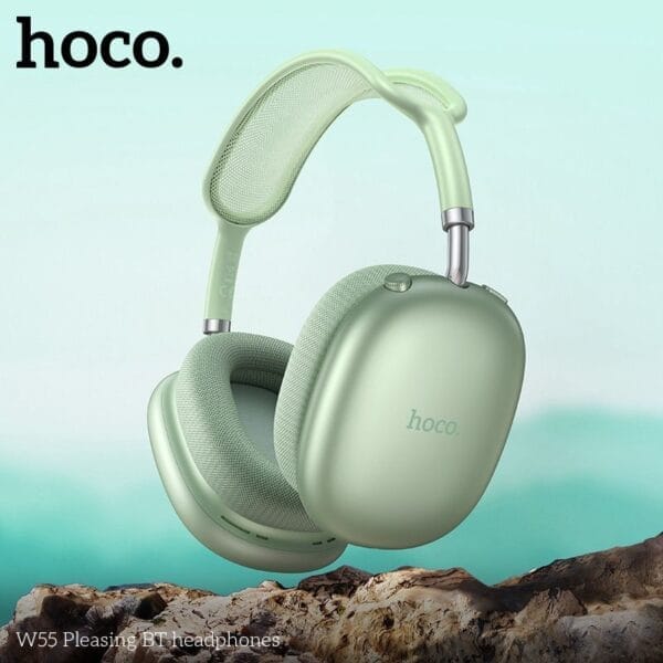 Hoco W55 - Casque Bluetooth 5.4 avec 90h d'Autonomie Non-Stop – Image 9
