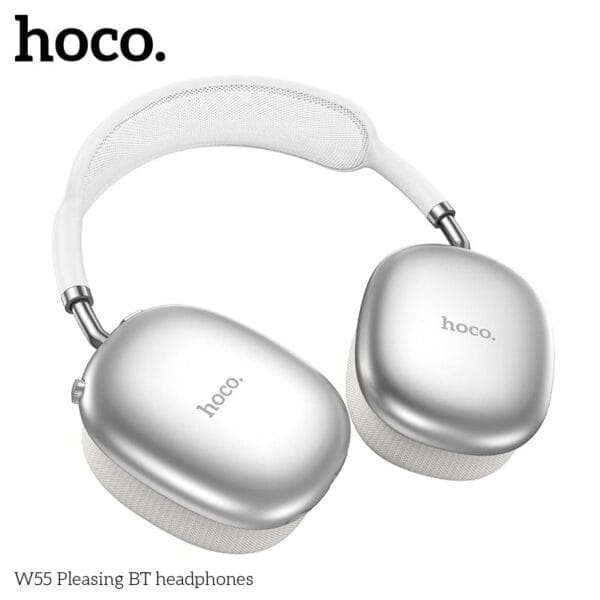 Hoco W55 - Casque Bluetooth 5.4 avec 90h d'Autonomie Non-Stop – Image 22