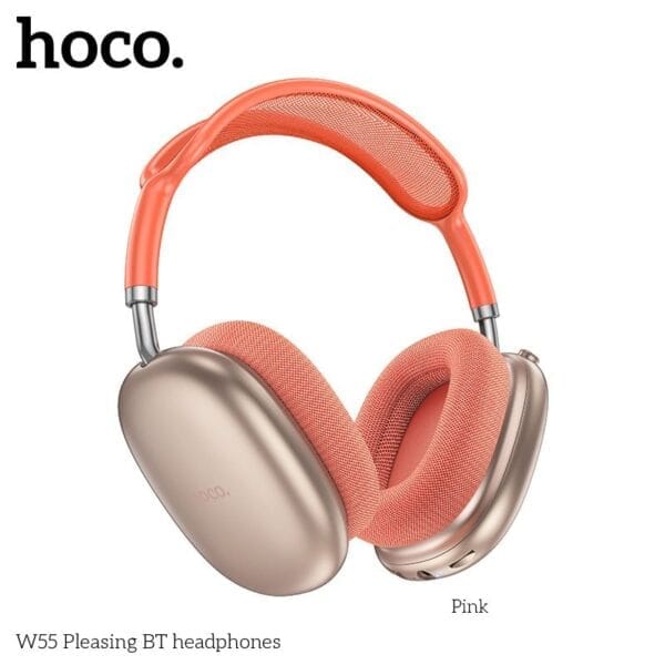 Hoco W55 - Casque Bluetooth 5.4 avec 90h d'Autonomie Non-Stop – Image 16