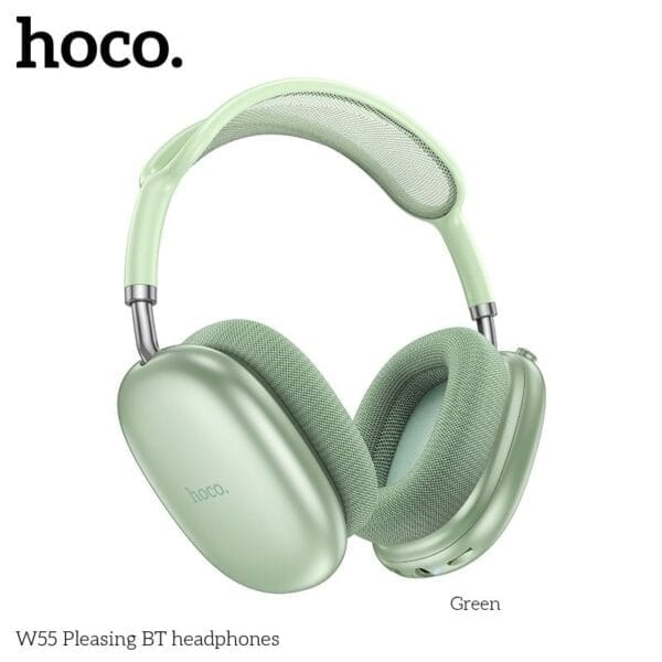 Hoco W55 - Casque Bluetooth 5.4 avec 90h d'Autonomie Non-Stop – Image 10