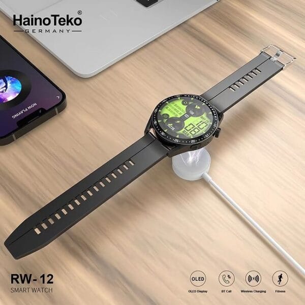 HainoTeko RW12 - Smartwatch Bluetooth Écran 1,39 pouces OLED – Image 3