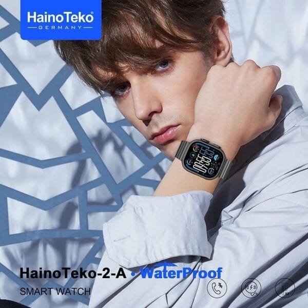 HainoTeko-2-A Ultra - Smart Watch Waterproof Ecran Amoled & 20 Jours d'Autonomie – Image 3