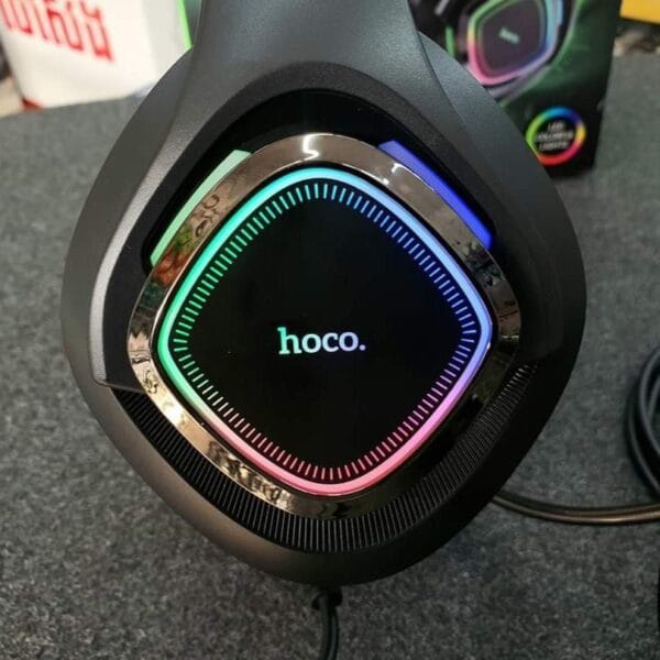 HOCO W107 Cute Cat - Casque Gaming avec Oreilles de Chat Lumineuses – Image 15