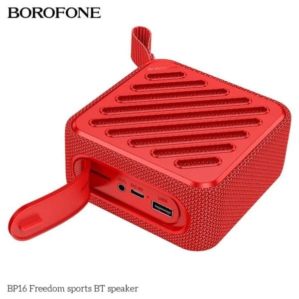 BOROFONE BP16 By Hoco - Haut-parleur Bluetooth avec carte TF, USB, AUX, TWS – Image 2