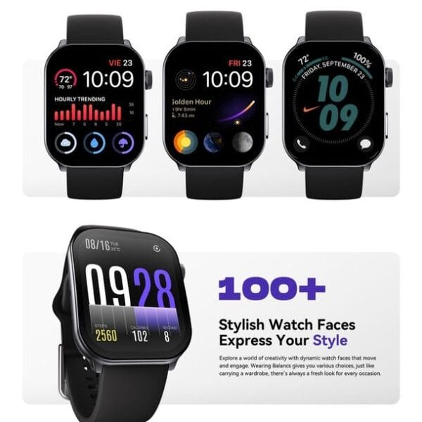 Kieslect Smart Calling Watch Balancs - Écran AMOLED FHD + AOD 2.1 pouces – Image 12