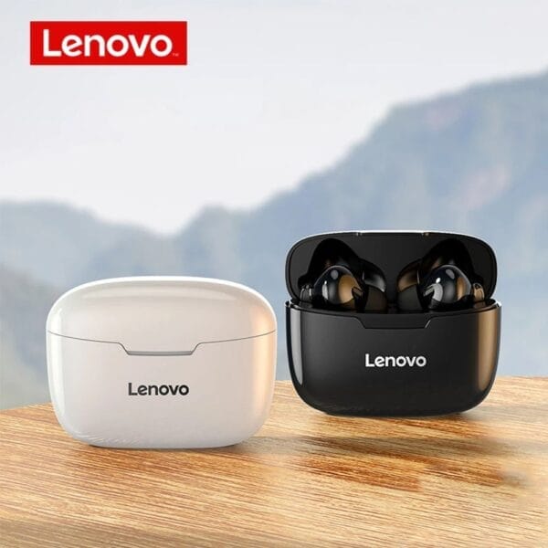 Lenovo ThinkPlus XT90 - Bluetooth Earphones Black – Image 2