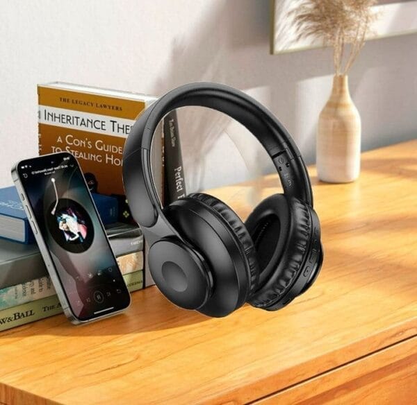 Hoco W45 Enjoy - Casque Sans Fil Bluetooth 5.3 Pliable – Image 18
