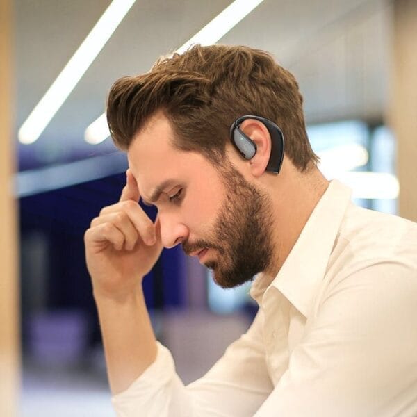 Hoco EQ4 Graceful - Écouteurs Bluetooth avec 12h d'Autonomie Continue – Image 5