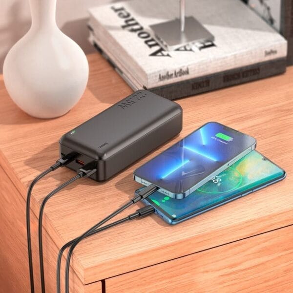 Hoco J101B Astute - Power Bank Super Fast Charge 30000mAh 22.5W QC3.0 – Image 3