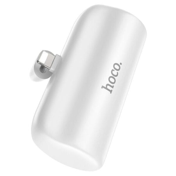 Hoco J106 Pocket - Mini Power Bank 5000mAh for Lightning - Blanc – Image 5