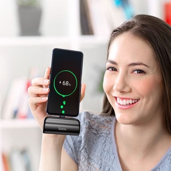 Hoco J106 Pocket - Power Bank 5000mAh for USB TYPE-C - Noir – Image 2