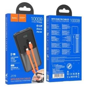 Hoco J119 Sharp Charger - Power Bank Fast Charge 10000mAh 22.5