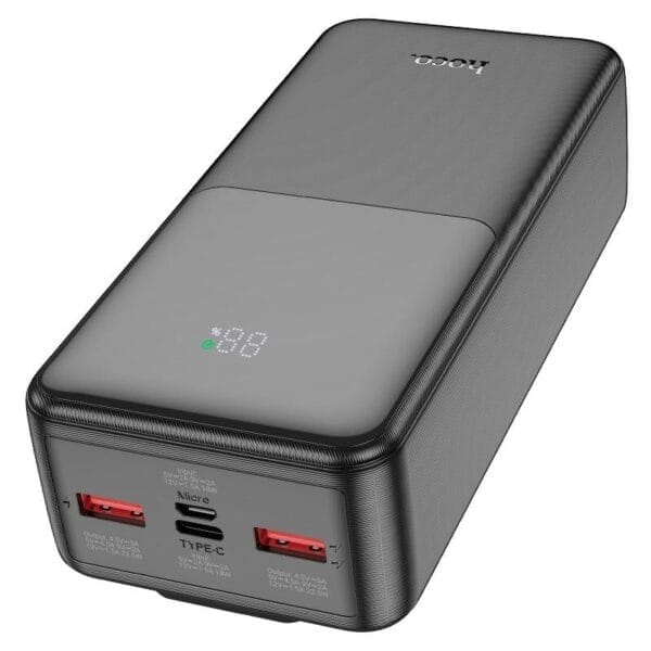 Hoco J119B Sharp Charger - Power Bank 30000mAh Fast Charge 22.5W – Image 4