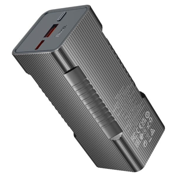 Hoco Q15 Flashlight - Power Bank Fast Charge 22.5W 10000mAh avec Lampe Torche – Image 4
