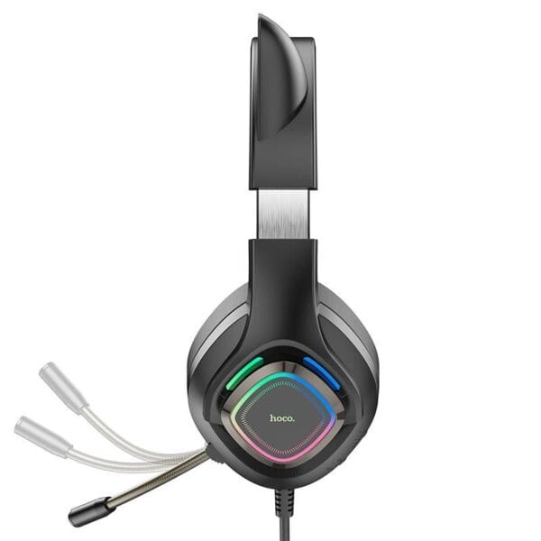 HOCO W107 Cute Cat - Casque Gaming avec Oreilles de Chat Lumineuses – Image 5