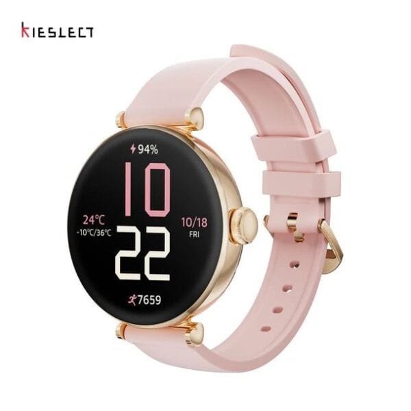 Kieslect Lady Smart Watch Pura - Écran AMOLED 1,19 pouce avec 2 Bracelets – Image 2