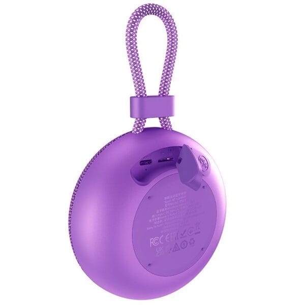 Hoco BS60 - Haut-Parleur Bluetooth, Carte TF, TWS - Mauve – Image 2