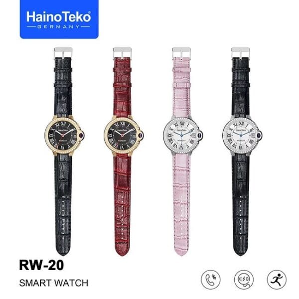 HainoTeko RW-20 - Smart Watch pour Femme avec 3 bracelets