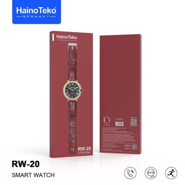 HainoTeko RW-20 - Smart Watch pour Femme avec 3 bracelets – Image 11