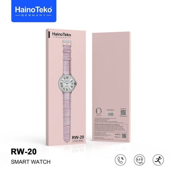 HainoTeko RW-20 - Smart Watch pour Femme avec 3 bracelets – Image 10