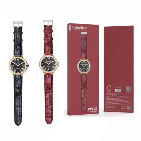 HainoTeko RW-20 - Smart Watch pour Femme avec 3 bracelets – Image 3