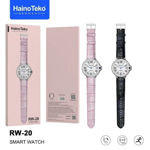 HainoTeko RW-20 - Smart Watch pour Femme avec 3 bracelets – Image 2