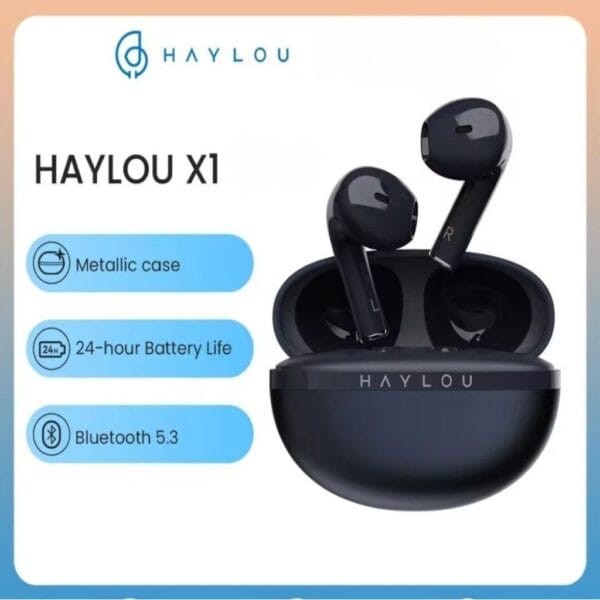 Xiaomi HAYLOU X1 - Écouteurs Gaming Bluetooth 5.3 & ENC - Noir