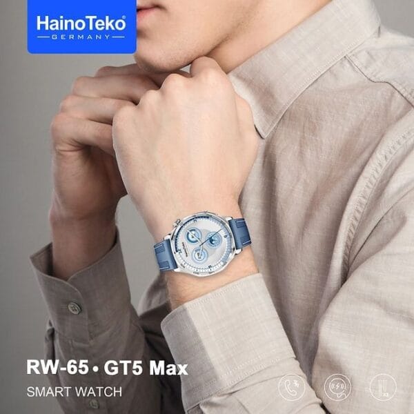 HainoTeko GT5 MAX ( RW-64 ) - Smart Watch Amoled avec 3 Paires de Bracelets – Image 6