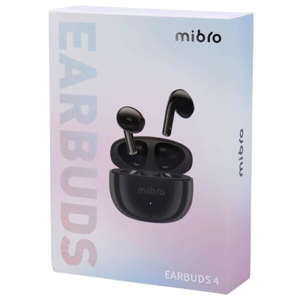 Mibro Earbuds 4 By Xiaomi - Ecouteurs Bluetooth 5.3 Hi-Fi Sound - Noir – Image 2