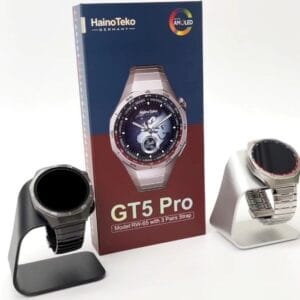 HainoTeko GT5 PRO ( RW-65 ) - Smart Watch Amoled avec 3 Paires de Bracelets
