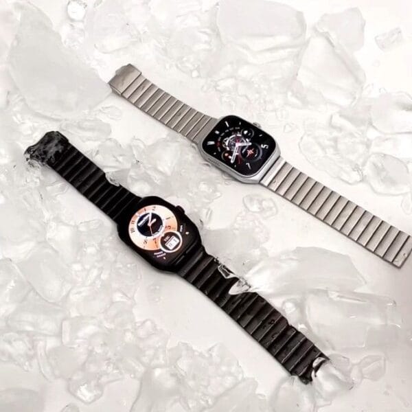 HainoTeko-7 - Smart Watch Waterproof Écran AMOLED avec Verre Courbé – Image 7