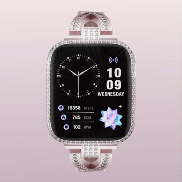HainoTeko-8 - Smart Watch Waterproof Écran AMOLED pour Femme – Image 9