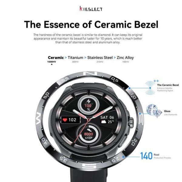 Kieslect ACTOR - Smart Watch Waterproof 5ATM avec GPS – Image 10