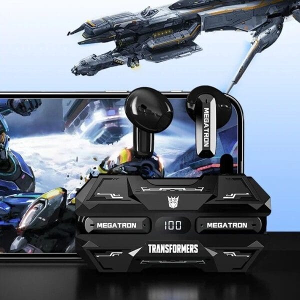 Transformers TF-T51 - Écouteurs Bluetooth 5.4 Gaming avec Affichage LED – Image 10