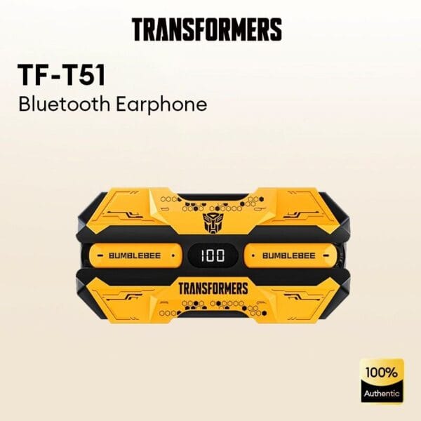 Transformers TF-T51 - Écouteurs Bluetooth 5.4 Gaming avec Affichage LED – Image 4