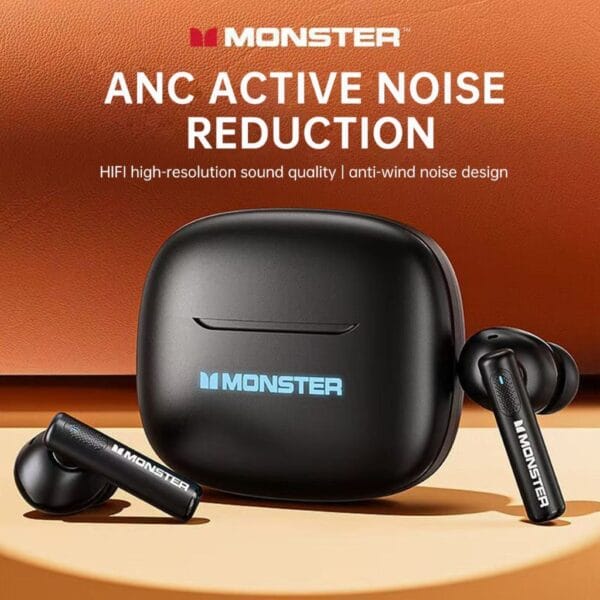 MONSTER AIRMARS XKT26 - Écouteurs Gaming Bluetooth 5.4 avec ANC – Image 9