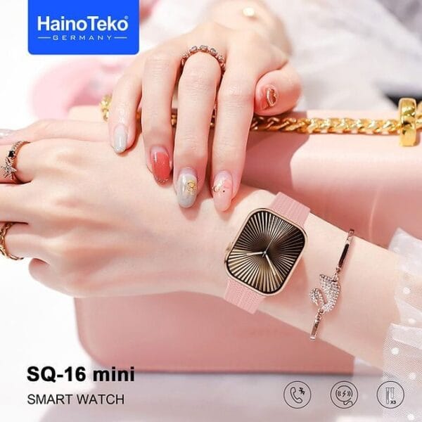 HainoTeko SQ-16 Mini - Smart Watch Series 10 AMOLED For Ladies – Image 6