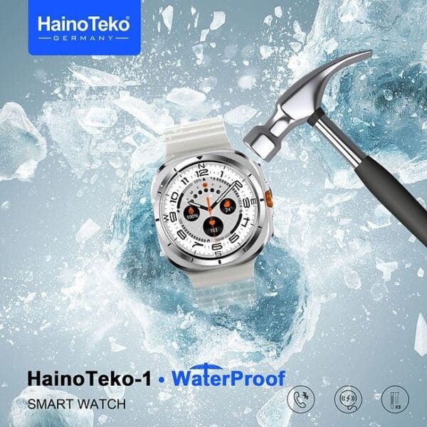 HainoTeko-1 Waterproof - Smartwatch Ecran Amoled & Design Galaxy Watch – Image 4