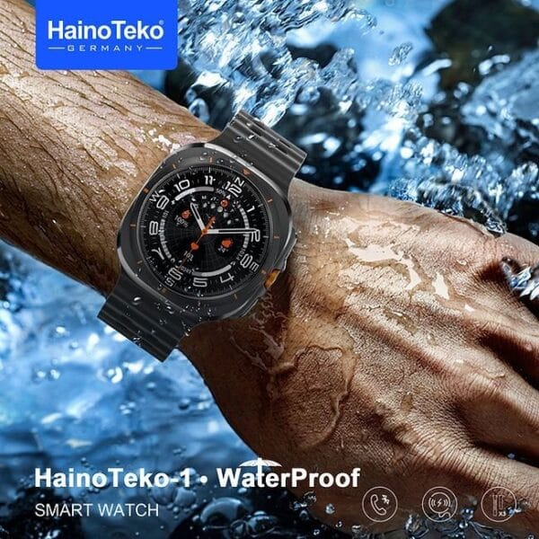 HainoTeko-1 Waterproof - Smartwatch Ecran Amoled & Design Galaxy Watch – Image 6