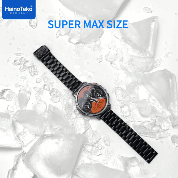 HAINOTEKO RW-57 Max - Smartwatch Waterproof Ecran Amoled avec Lampe Torche – Image 9