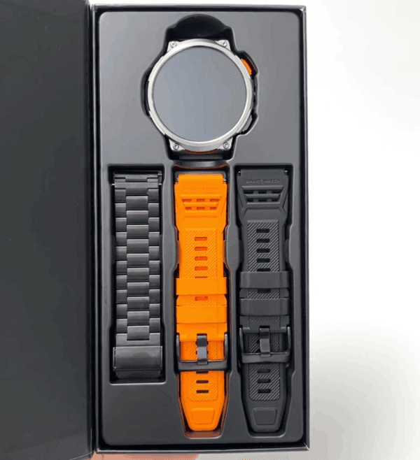 HAINOTEKO RW-57 Max - Smartwatch Waterproof Ecran Amoled avec Lampe Torche – Image 5