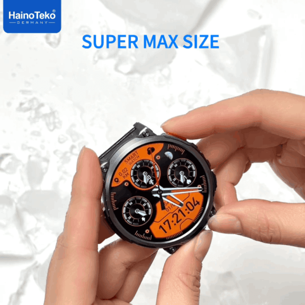 HAINOTEKO RW-57 Max - Smartwatch Waterproof Ecran Amoled avec Lampe Torche – Image 10