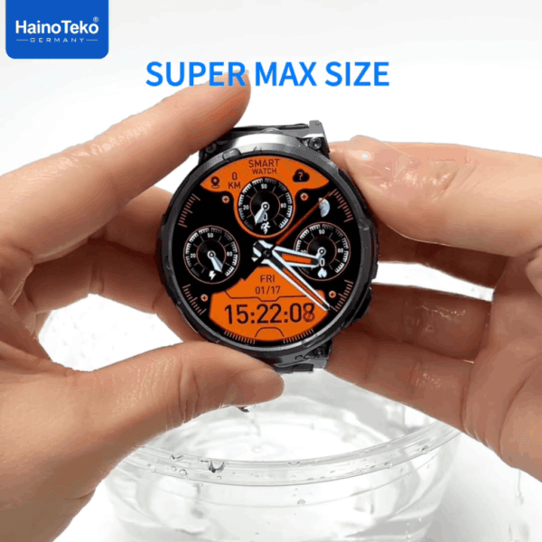 HAINOTEKO RW-57 Max - Smartwatch Waterproof Ecran Amoled avec Lampe Torche – Image 7