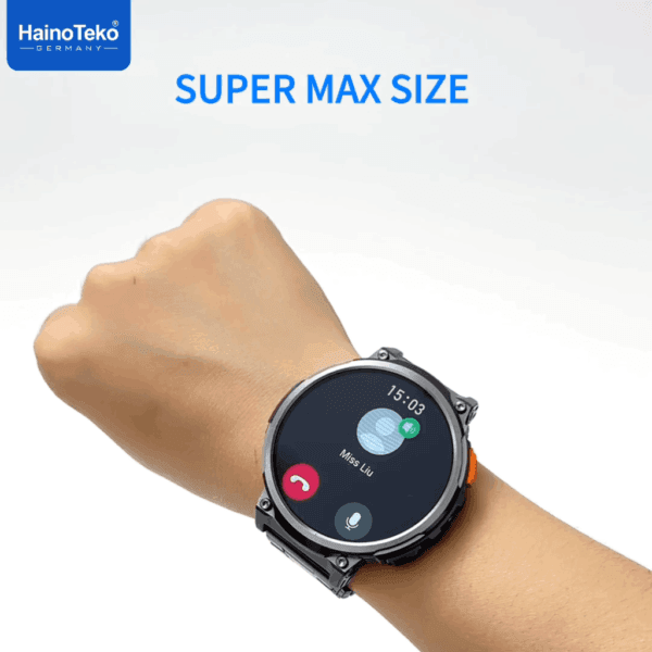 HAINOTEKO RW-57 Max - Smartwatch Waterproof Ecran Amoled avec Lampe Torche – Image 6