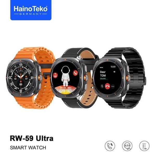 HainoTeko RW-59 Ultra - Smart Watch AMOLED avec Design Galaxy Watch – Image 4