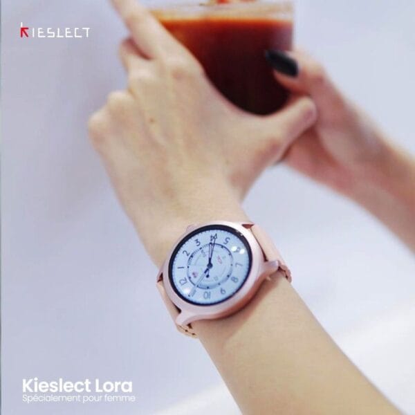 Kieslect Lady Smart Watch Lora ( New Version ) - 2 Bracelets Magnétique / Silicone – Image 15
