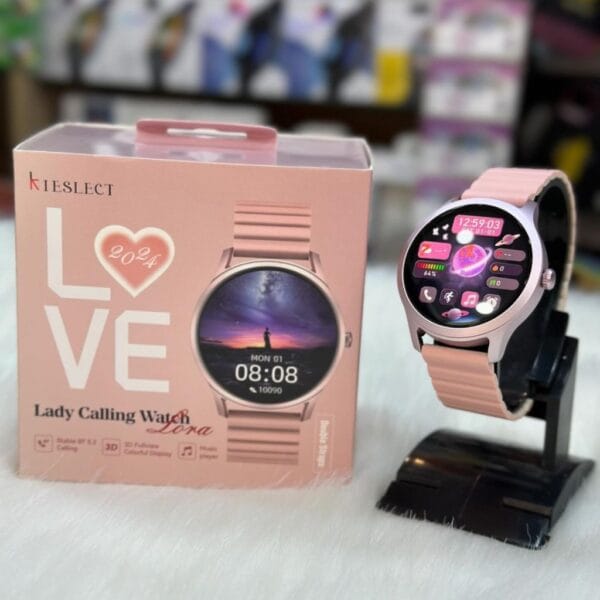 Kieslect Lady Smart Watch Lora ( New Version ) - 2 Bracelets Magnétique / Silicone – Image 4