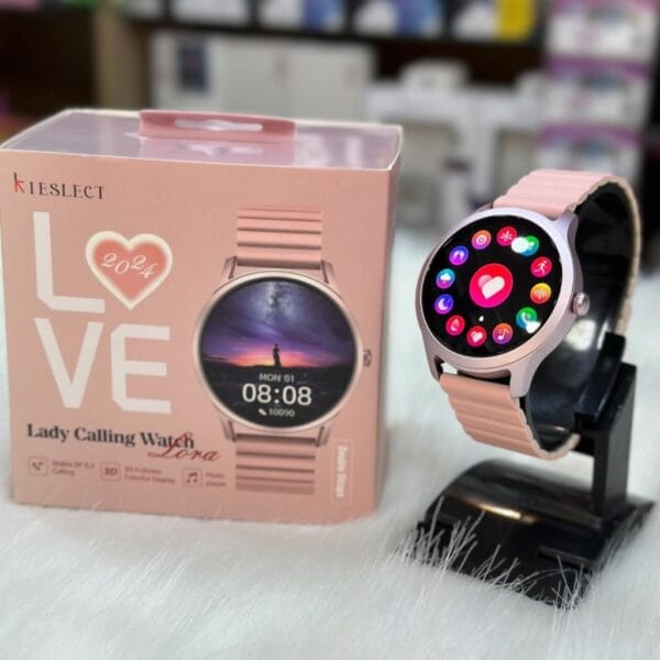 Kieslect Lady Smart Watch Lora ( New Version ) - 2 Bracelets Magnétique / Silicone – Image 9