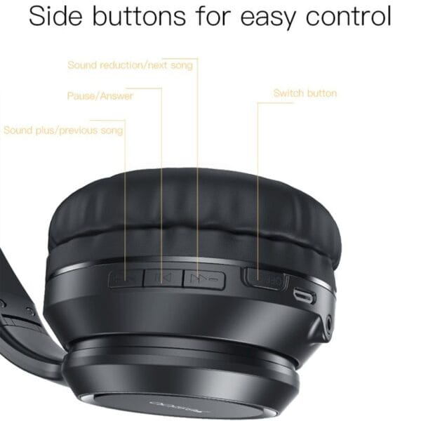 YESIDO EP03 - Casque Bluetooth Pliable - Noir – Image 6